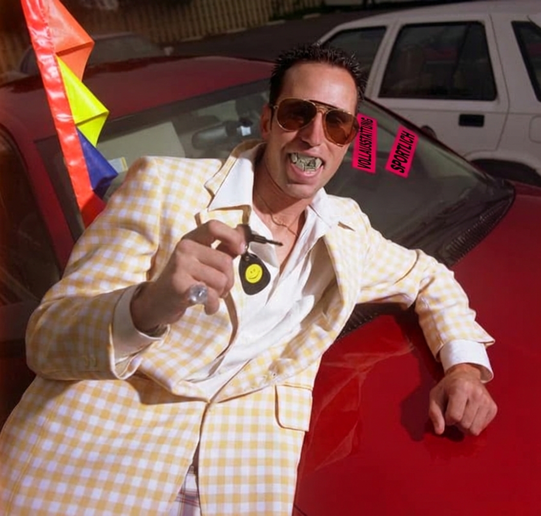 Schmieriger Verkäufer