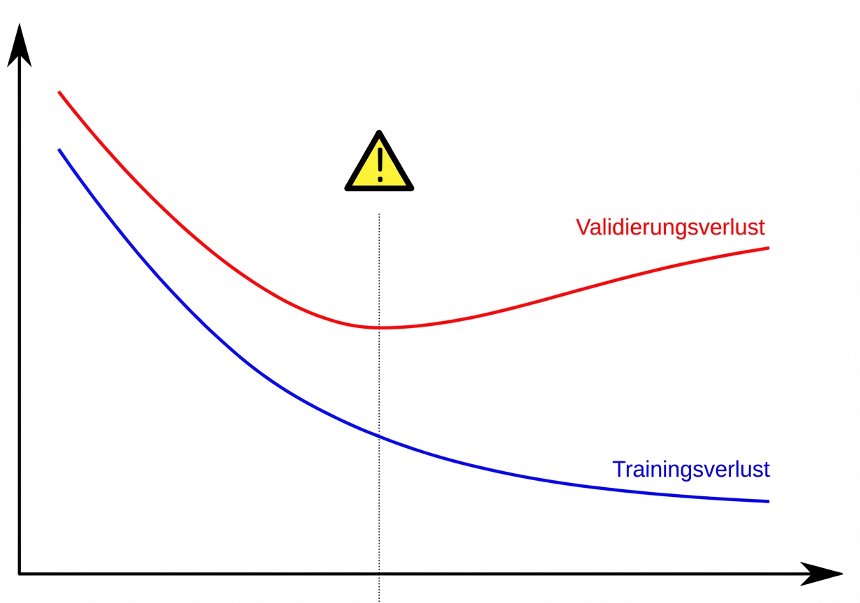 ein Beispiel für Überanpassung