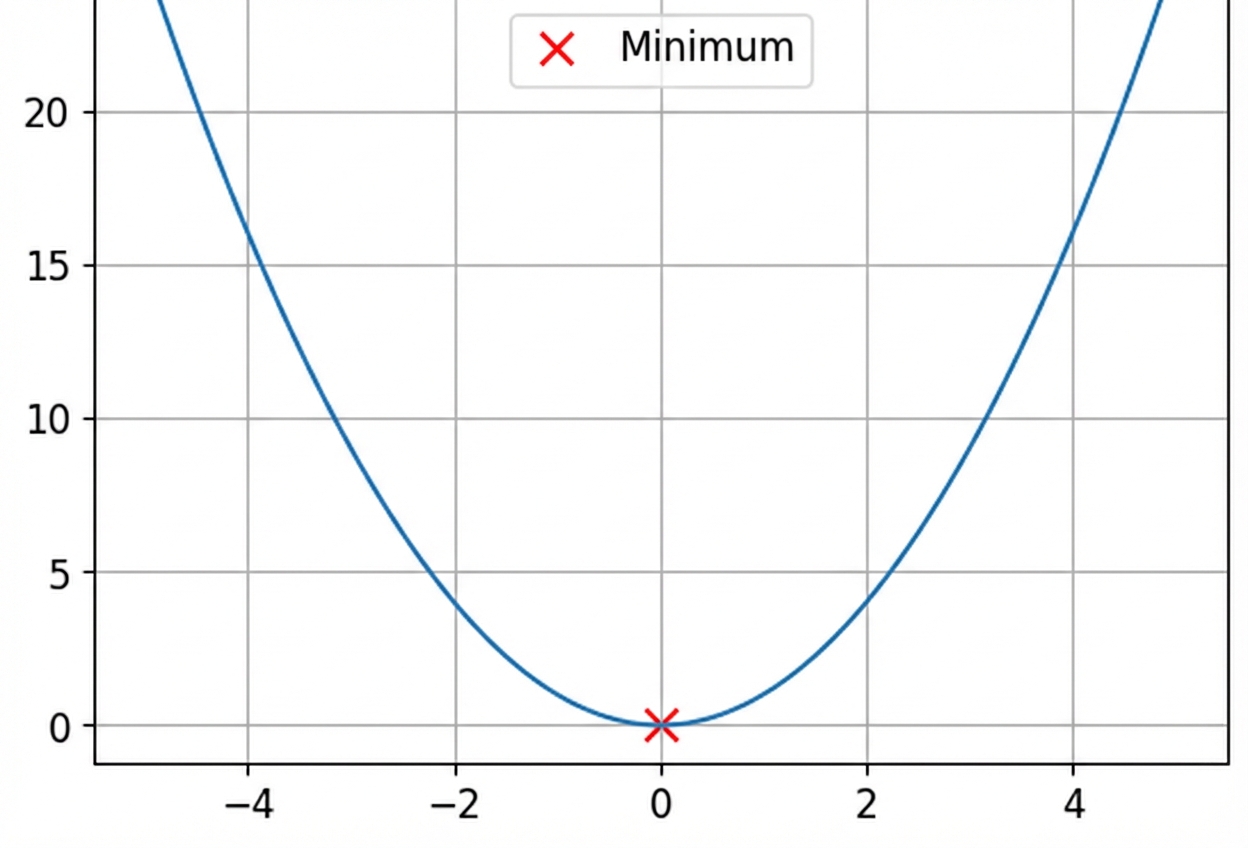 ein Beispiel für eine konvexe Funktion