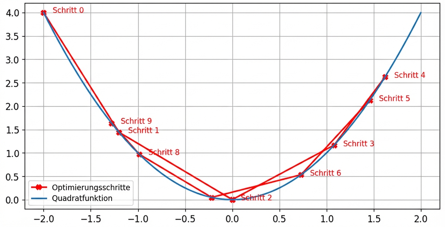 ein echter Wert der Lernrate