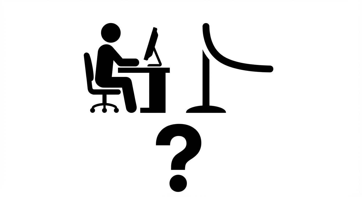 Ein Benutzer an seinem Laptop.