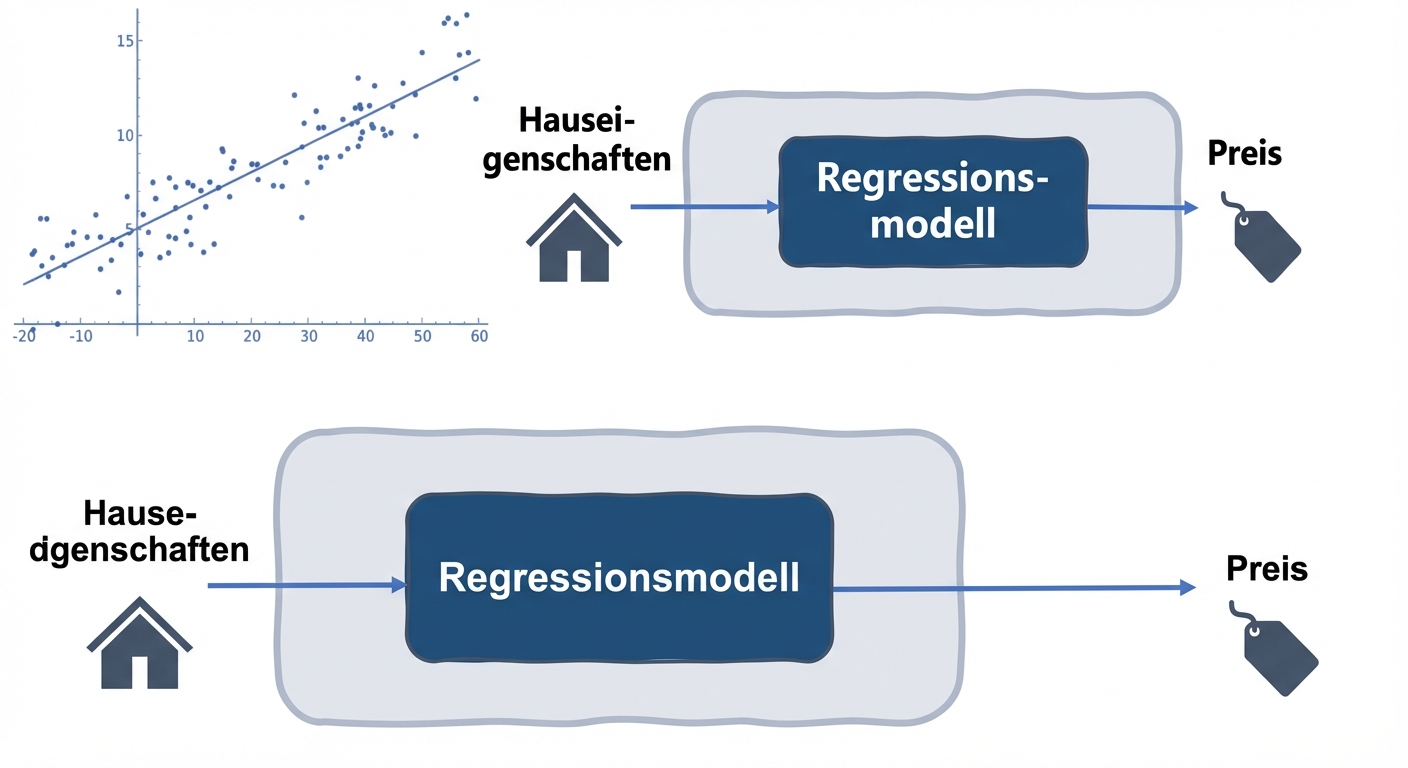 Regression zur Schätzung eines Hauspreises