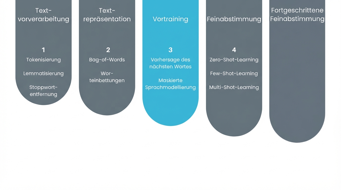 Bild, das den Lernfortschritt vor dem Training zeigt