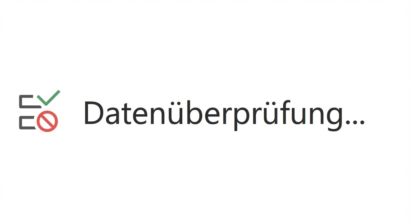 Screenshot der Schaltfläche Datenüberprüfung in Excel