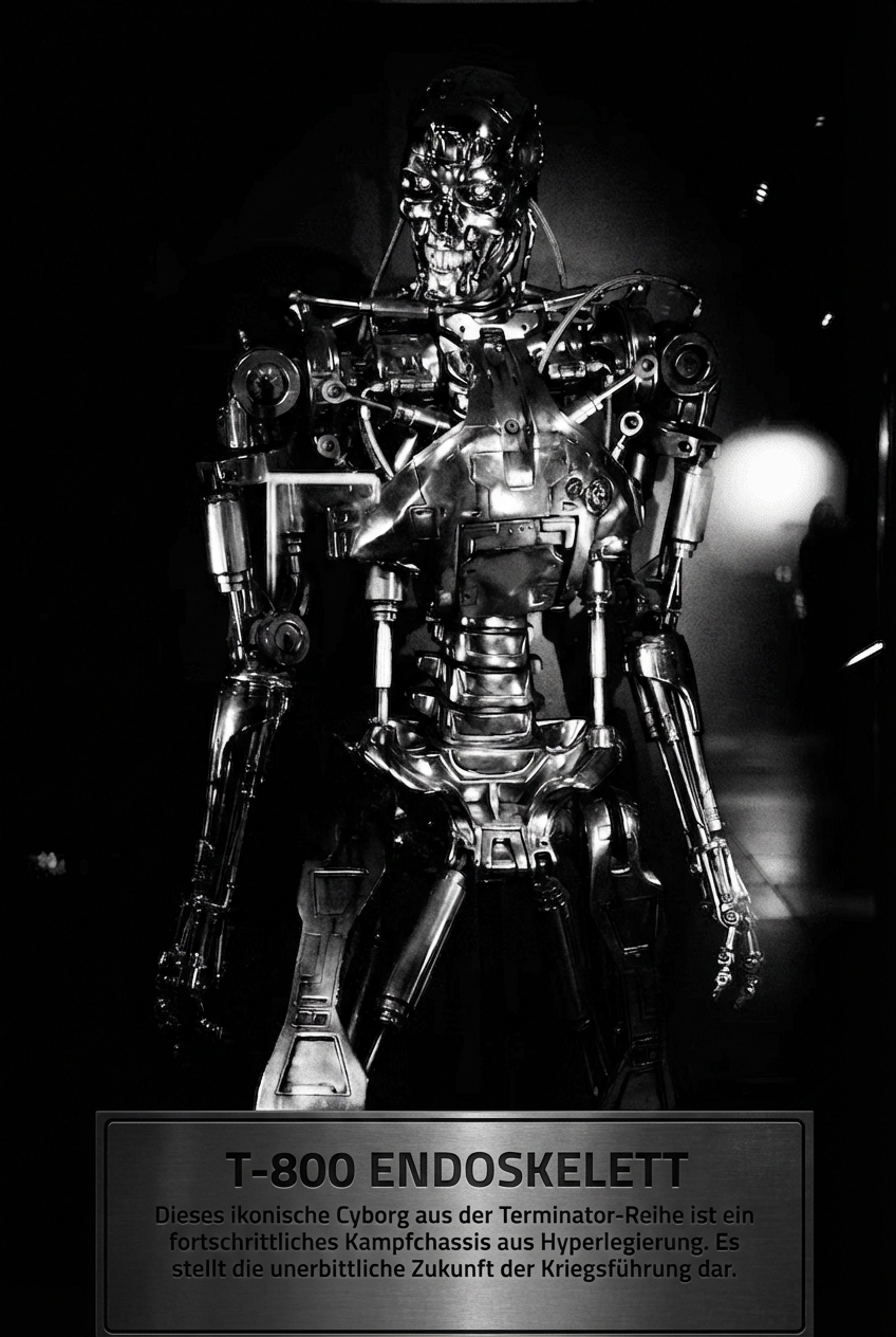 Gefährlich aussehender Roboter