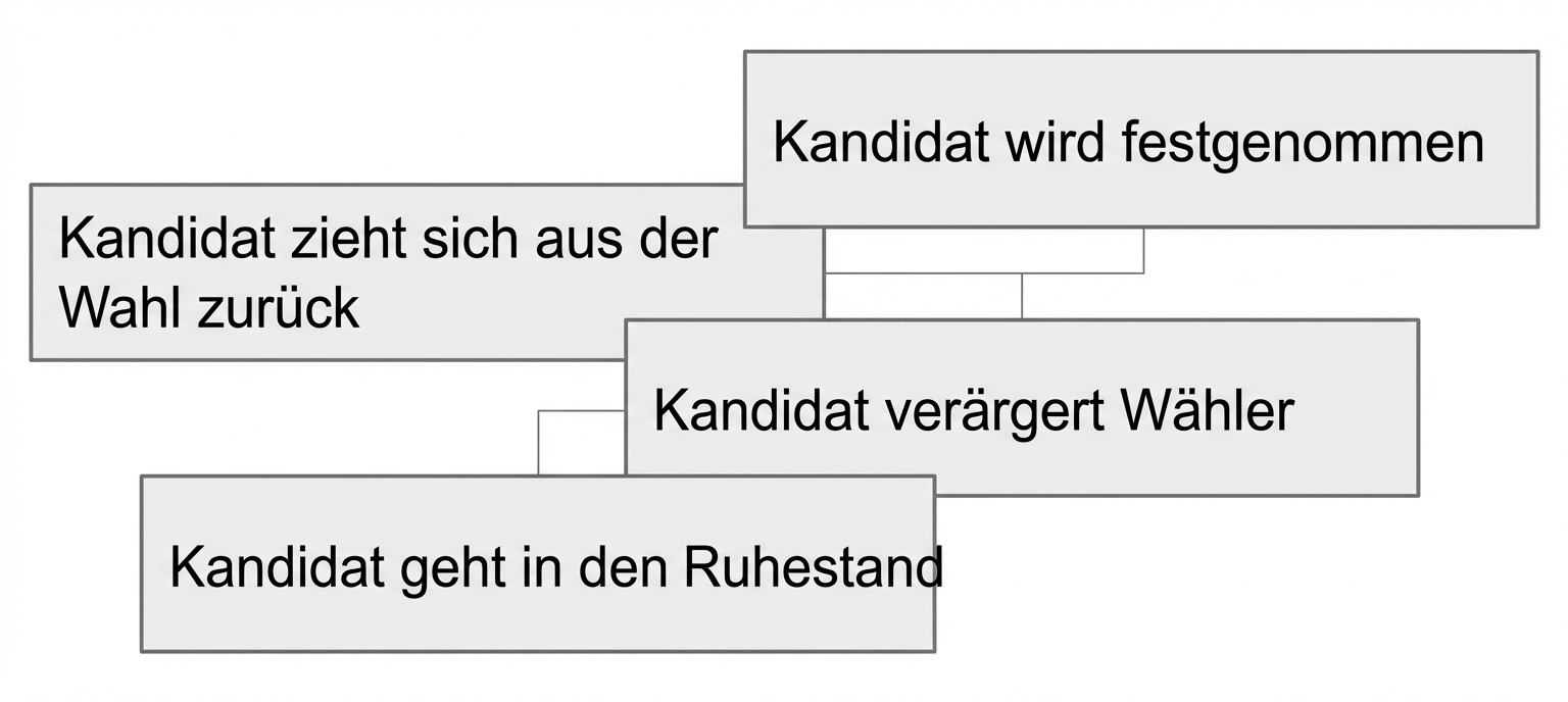 Sammlung von Fake News Schlagzeilen
