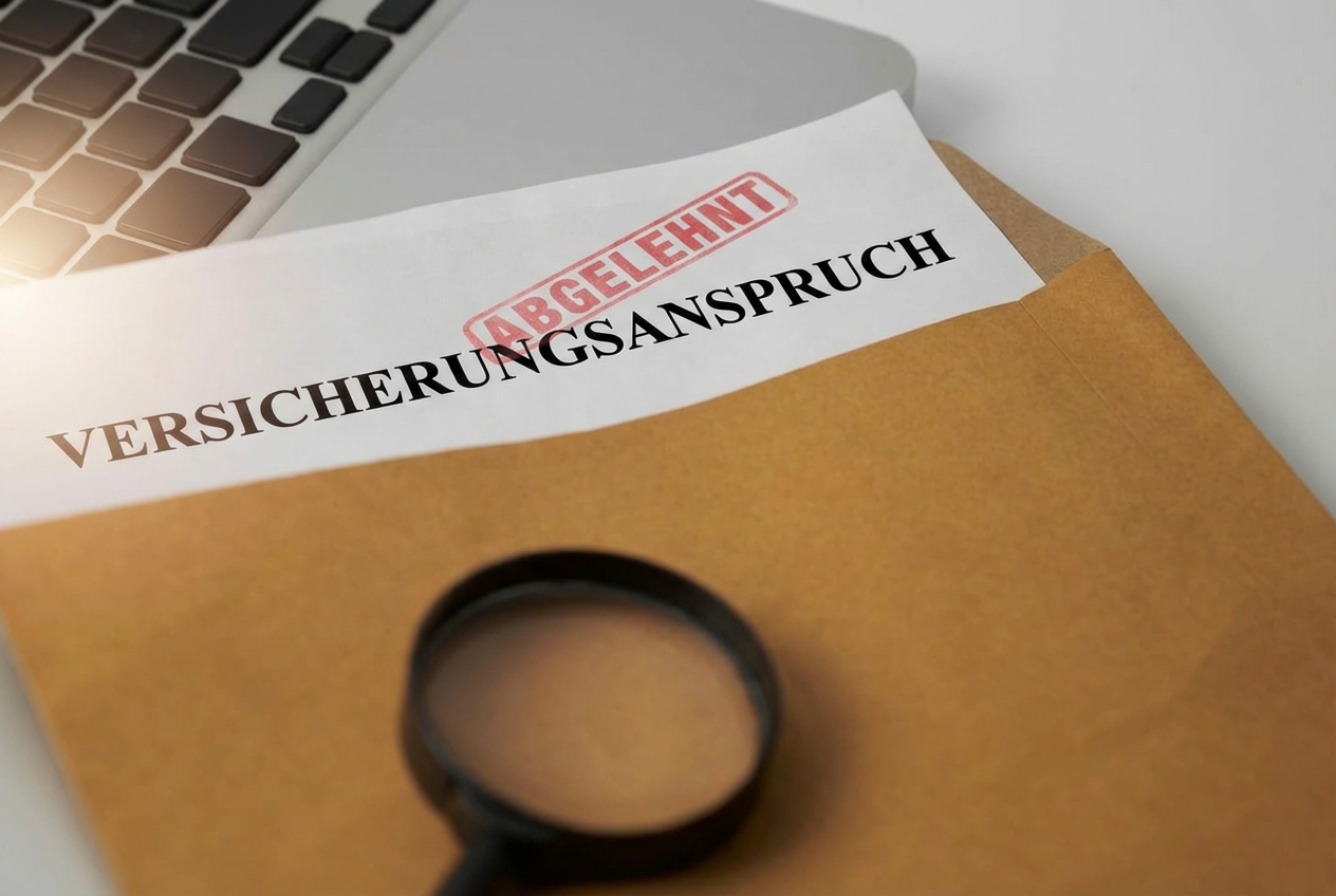 Foto eines abgelehnten Versicherungsanspruchs