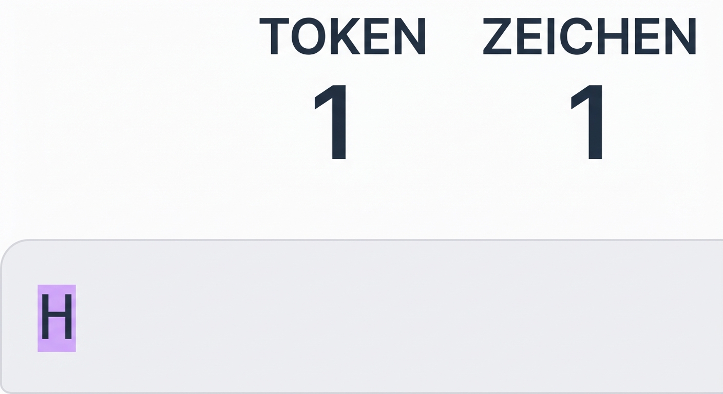 Der Satz „Wie kann die OpenAI-API geschäftlichen Mehrwert schaffen?“ mit jedem Token in einer anderen Farbe markiert.