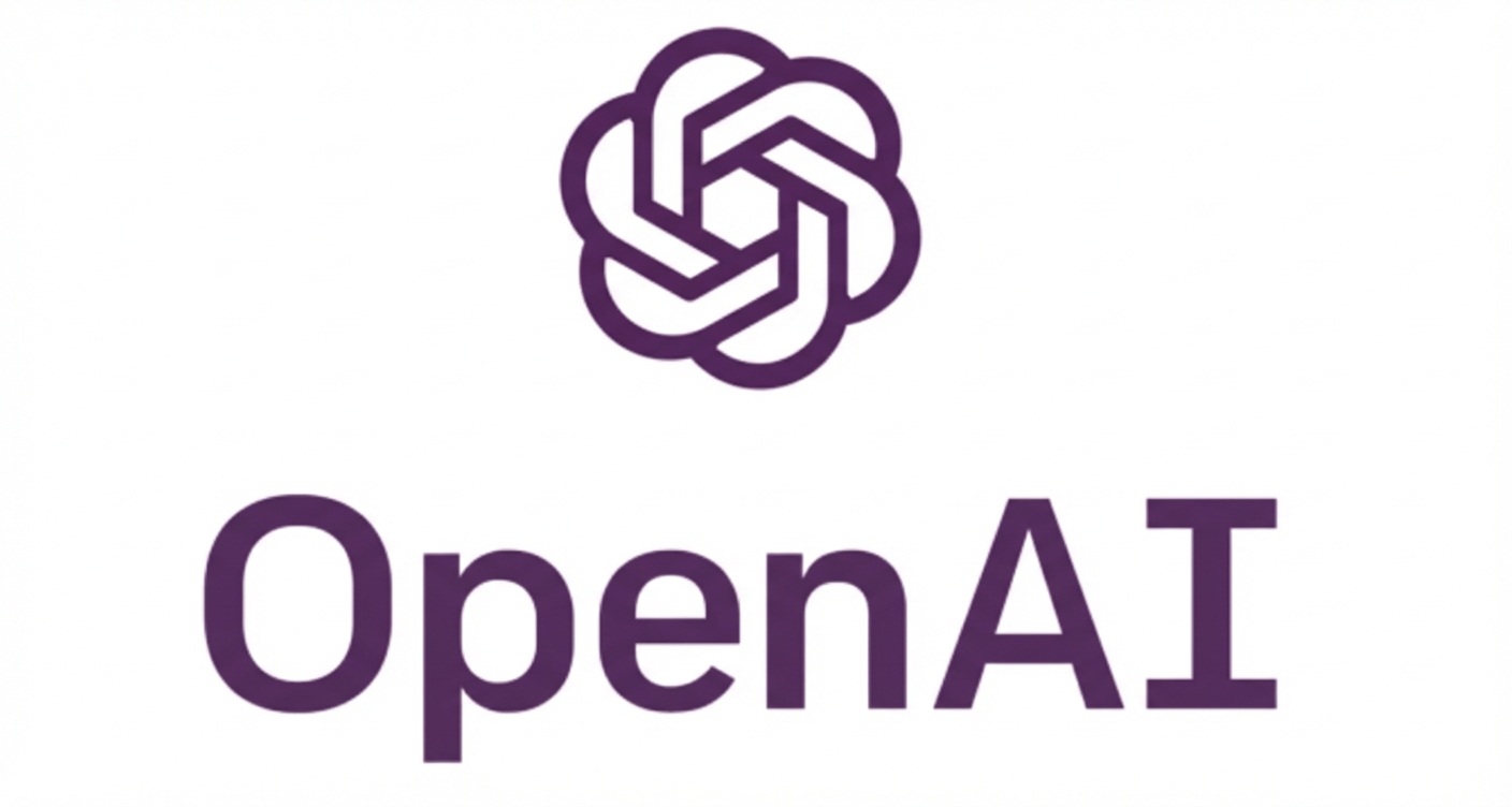 Das Logo der Organisation OpenAI.