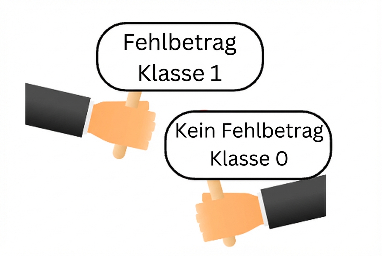 Technische Zuordnung: binäre Klassifizierung