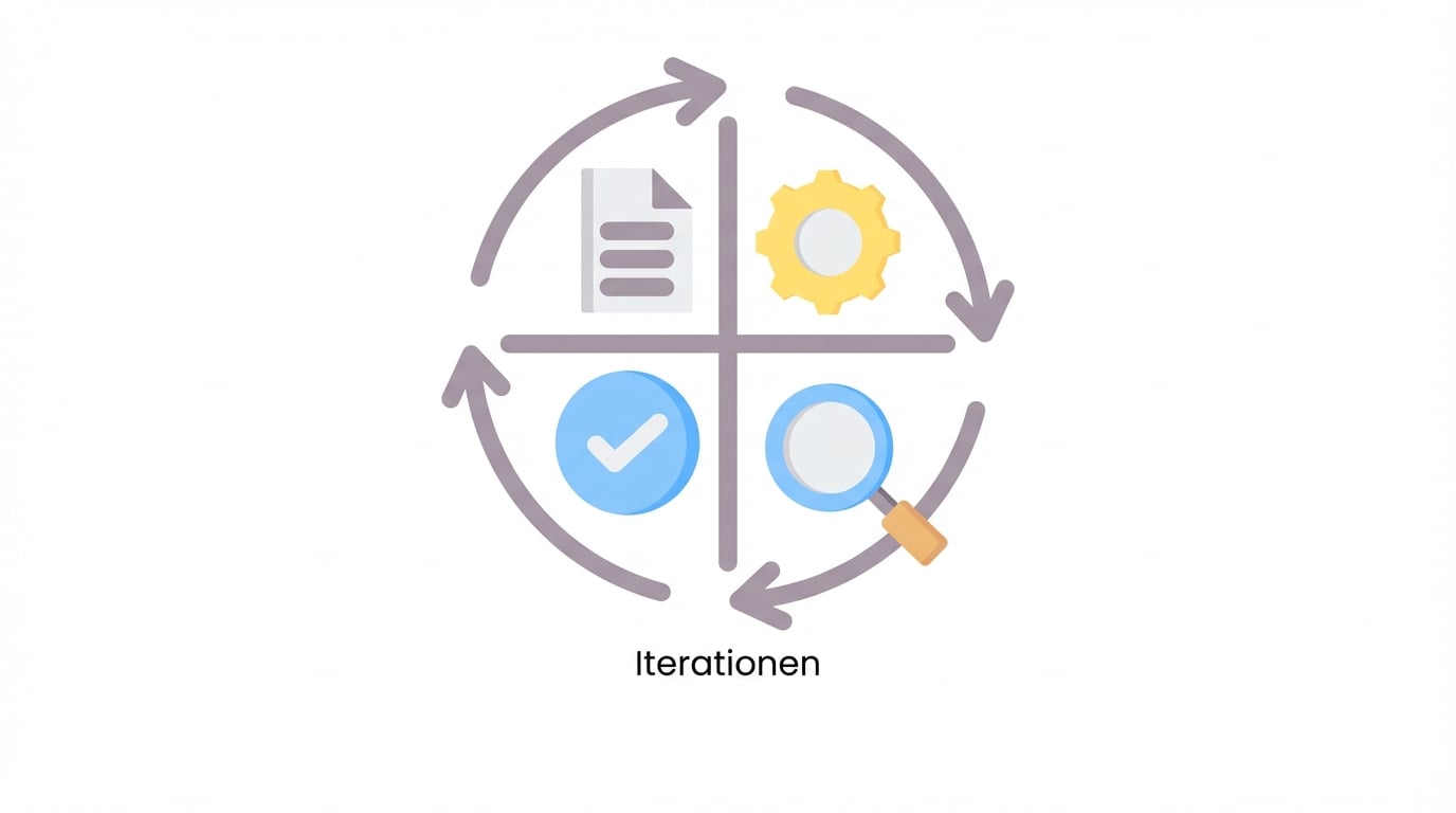 Adjustments and iterations