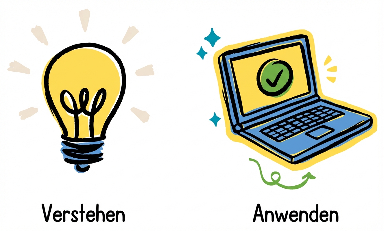 Bild von einem Laptop veranschaulicht die Nutzung