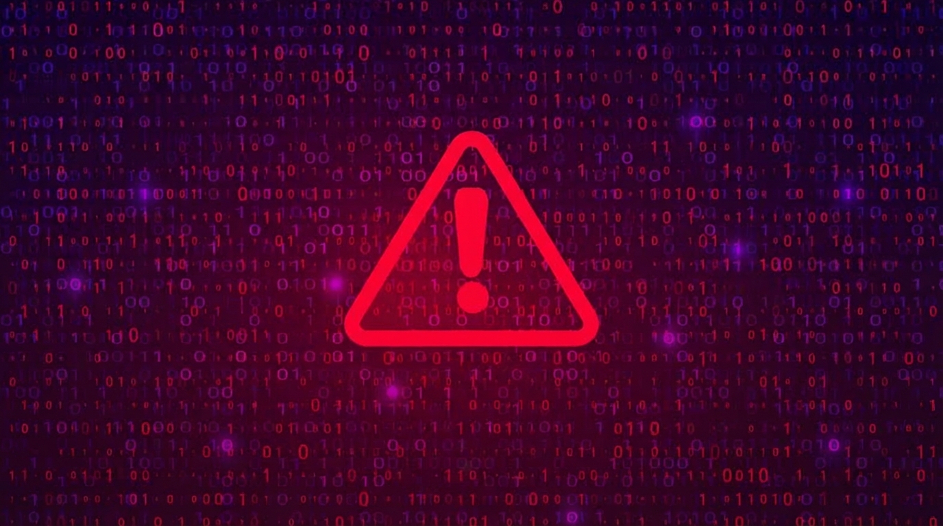 Image of a read exclamation mark in a triangle indicating a security alert