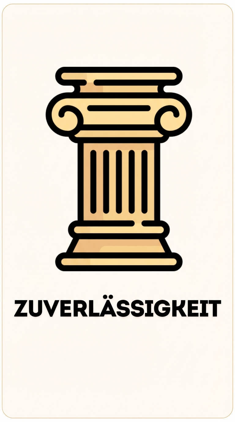 Die Säule der Zuverlässigkeit