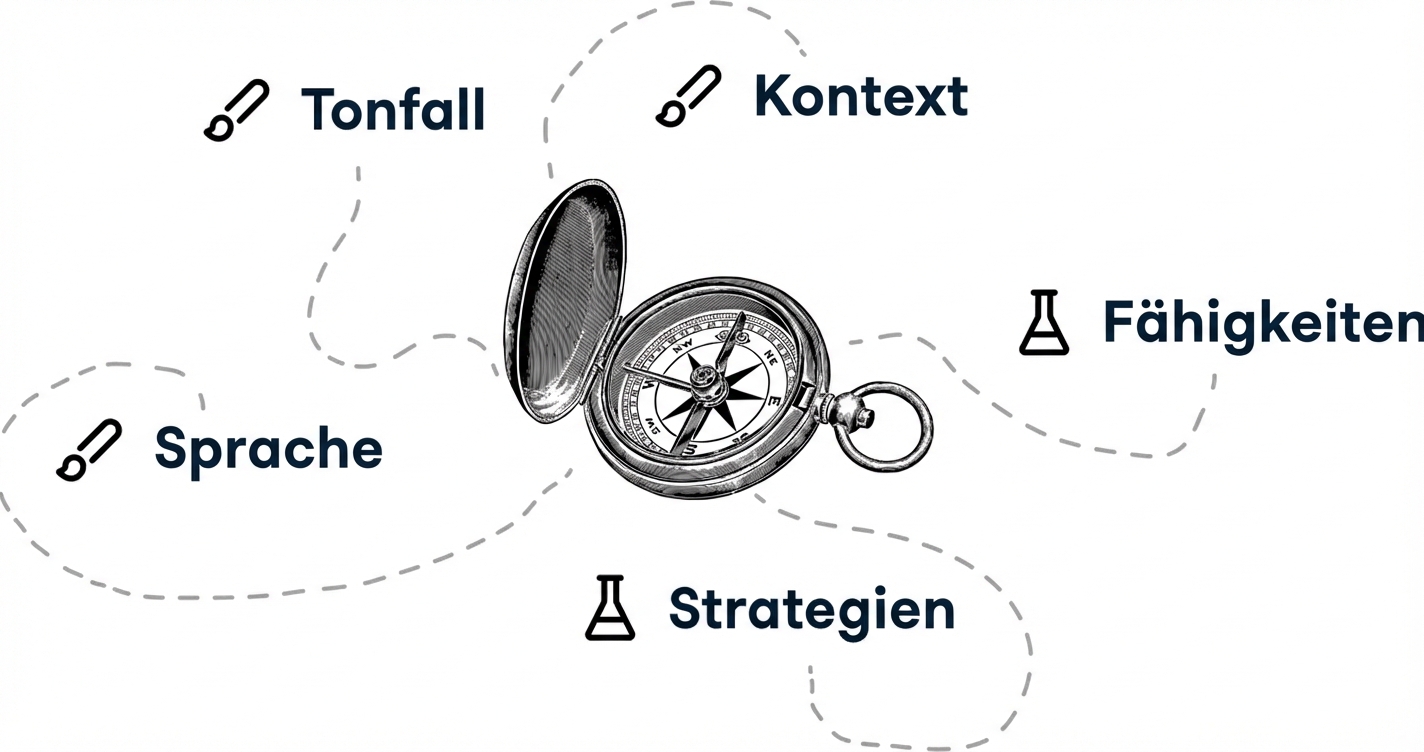 Bild eines Kompasses