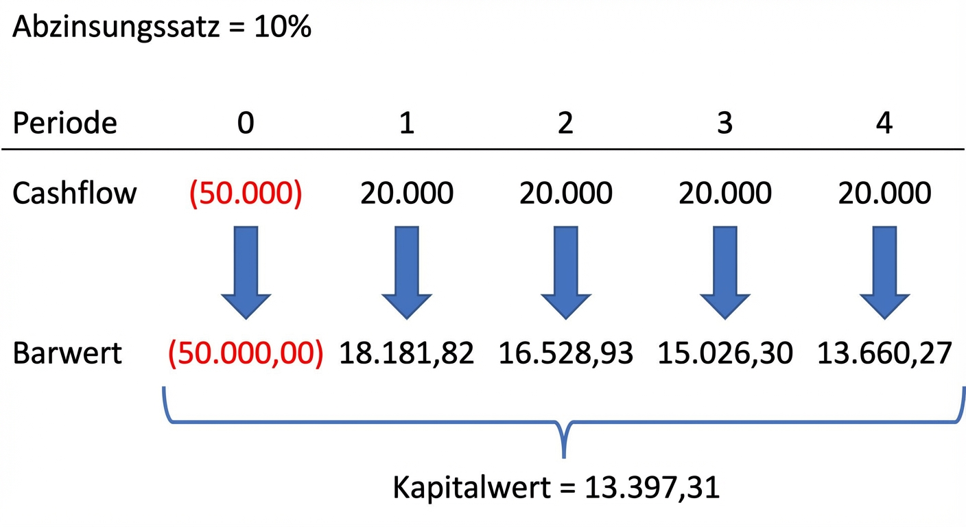 Beispiel einer NPV-Formel