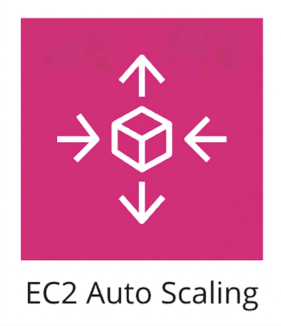 Ein Icon zeigt EC2 Auto Scaling.
