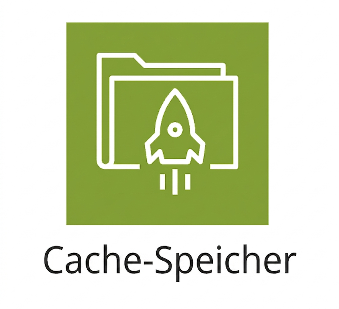 Ein Symbol für Cache-Speicher.