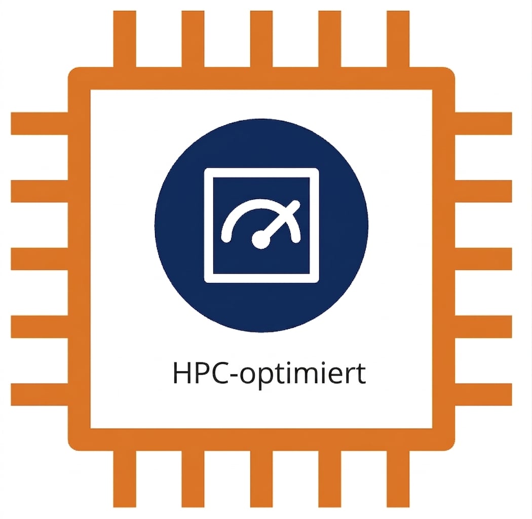 EC2-Instanzsymbol für eine High-Performance-compute-optimierte Instanz.