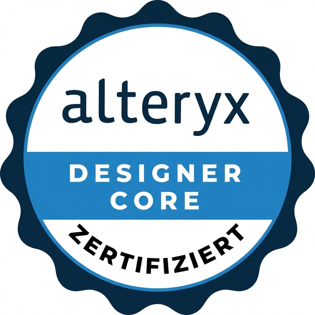 Alteryx Core-Zertifizierungslogo
