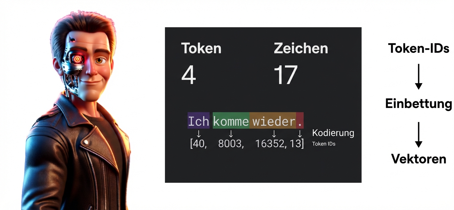 Bild von einem Mann, der aussieht wie der Terminator aus dem gleichnamigen Film