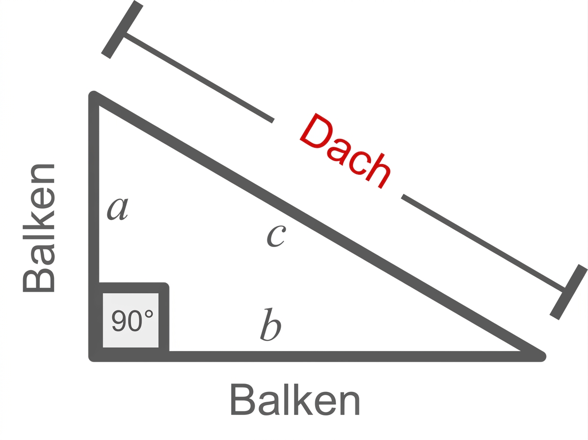 Roof beam calculation diagram