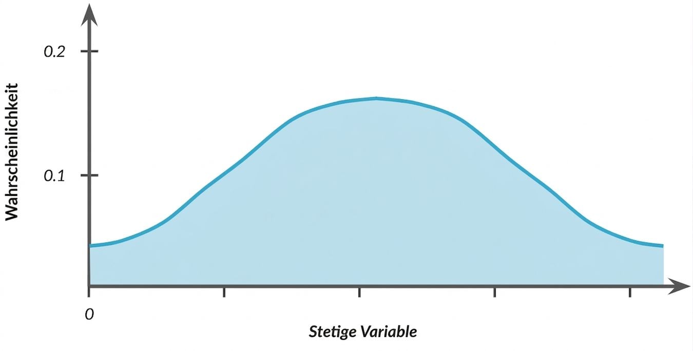 Glockenkurvenförmige Verteilung