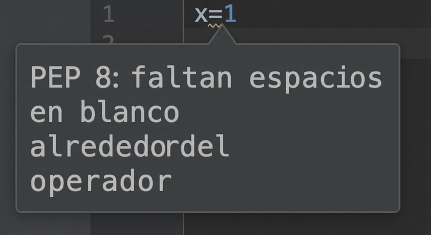 PEP 8 con PyCharm