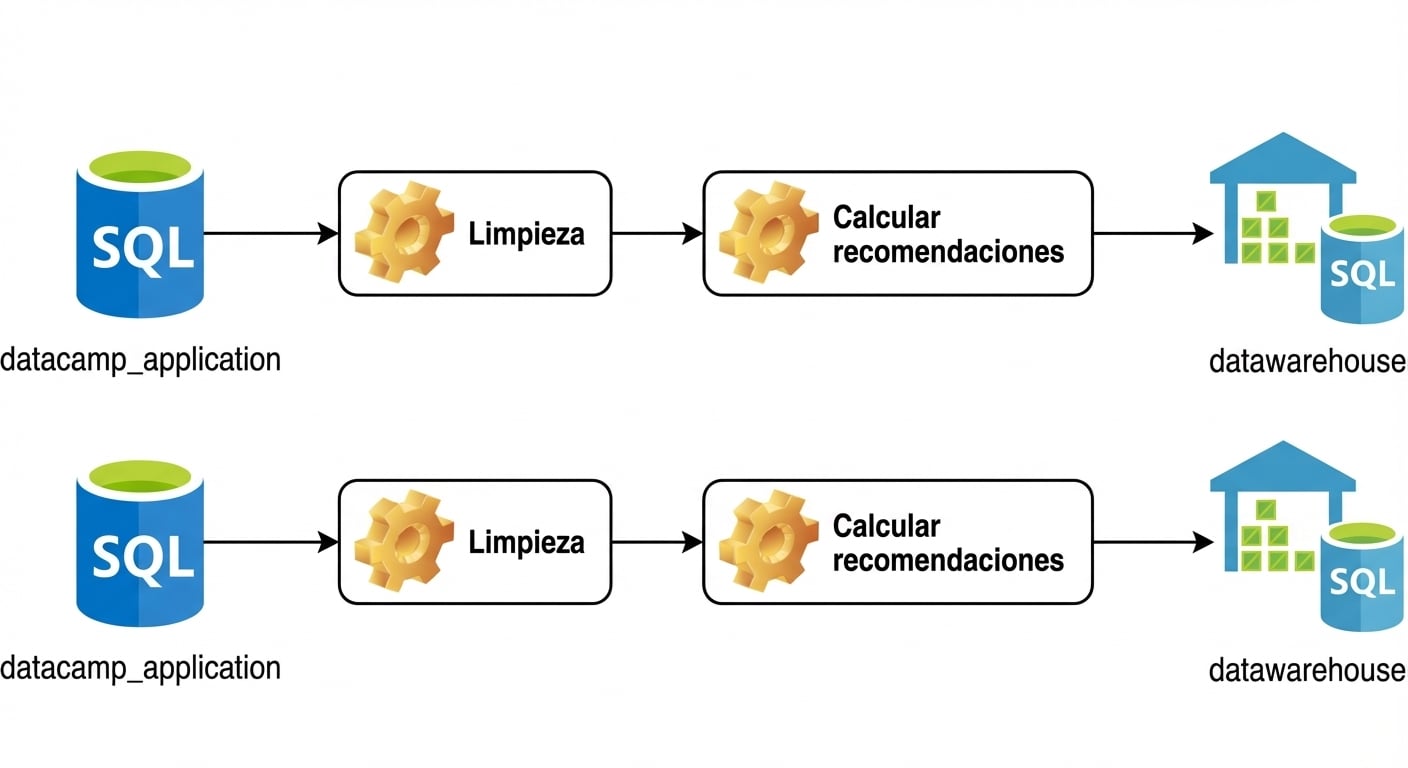 Recomendaciones como proceso ETL