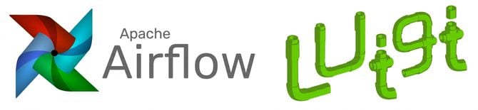 Logos de Airflow y Luigi