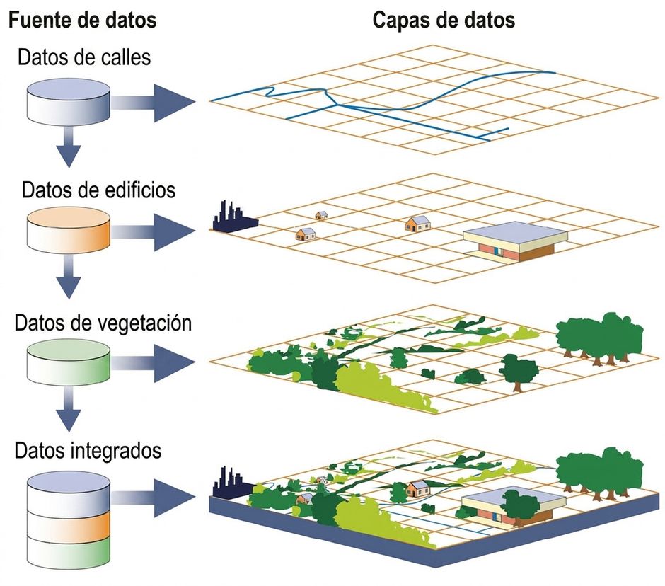 ejemplo de conjunto de datos geoespaciales