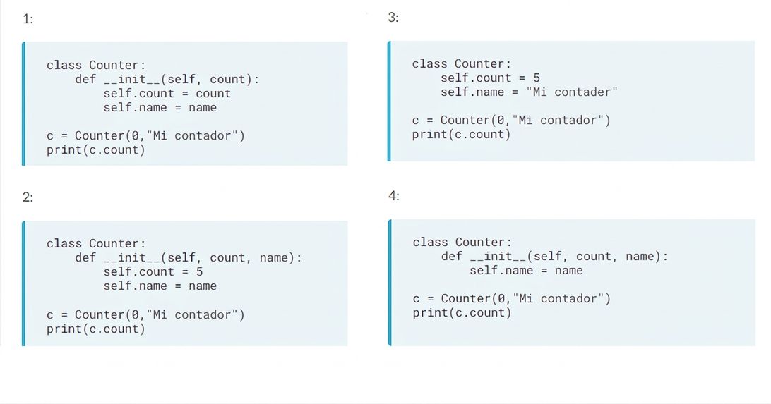 4 code blocks