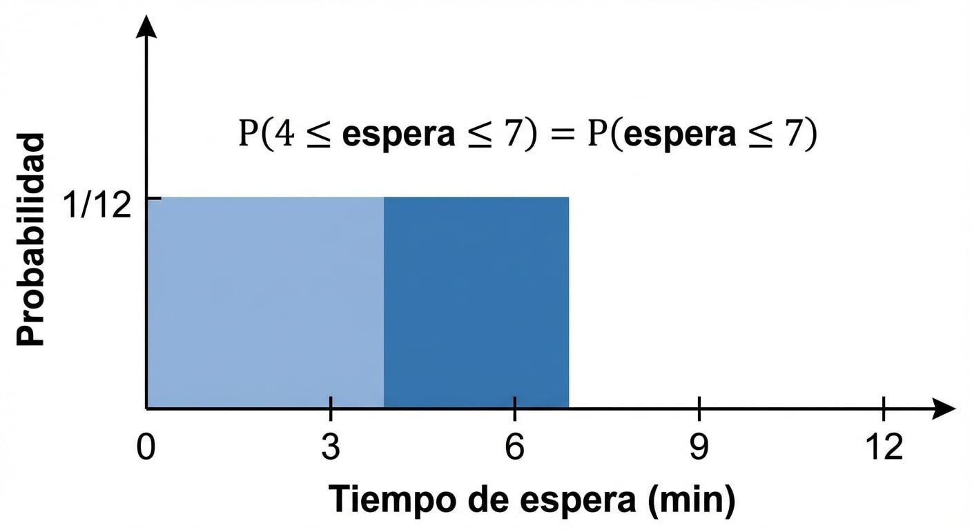 Área resaltada de 0 a 7