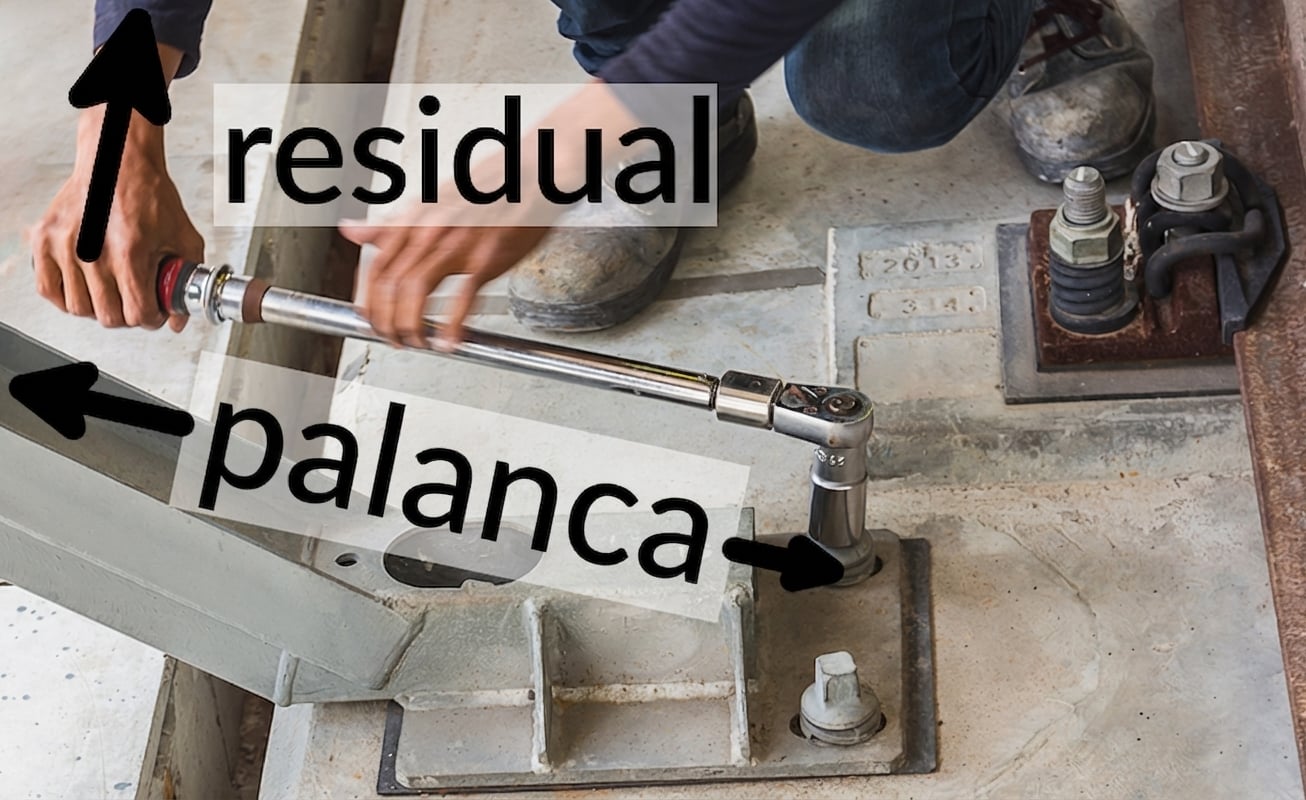 Una persona usando una llave inglesa