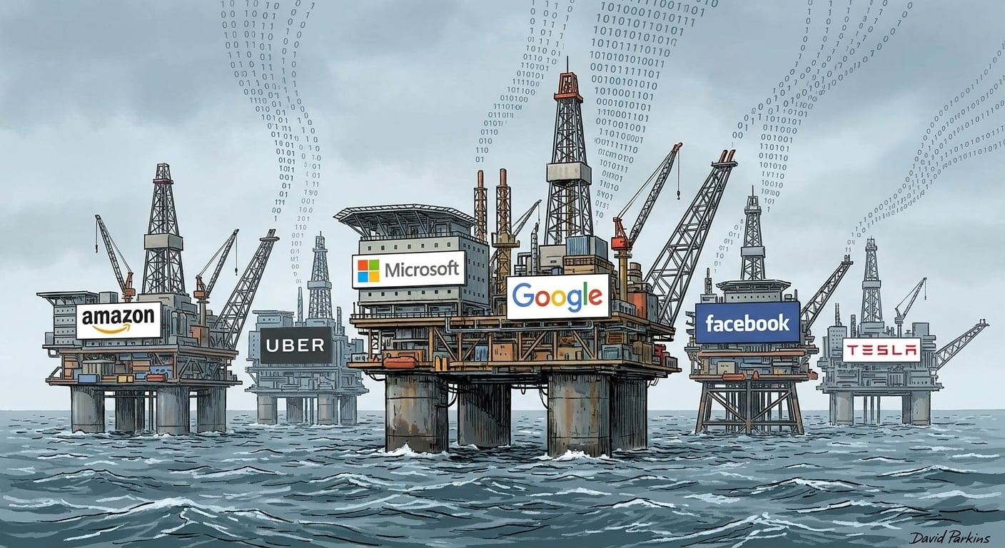 los datos son el nuevo petróleo - portada The Economist