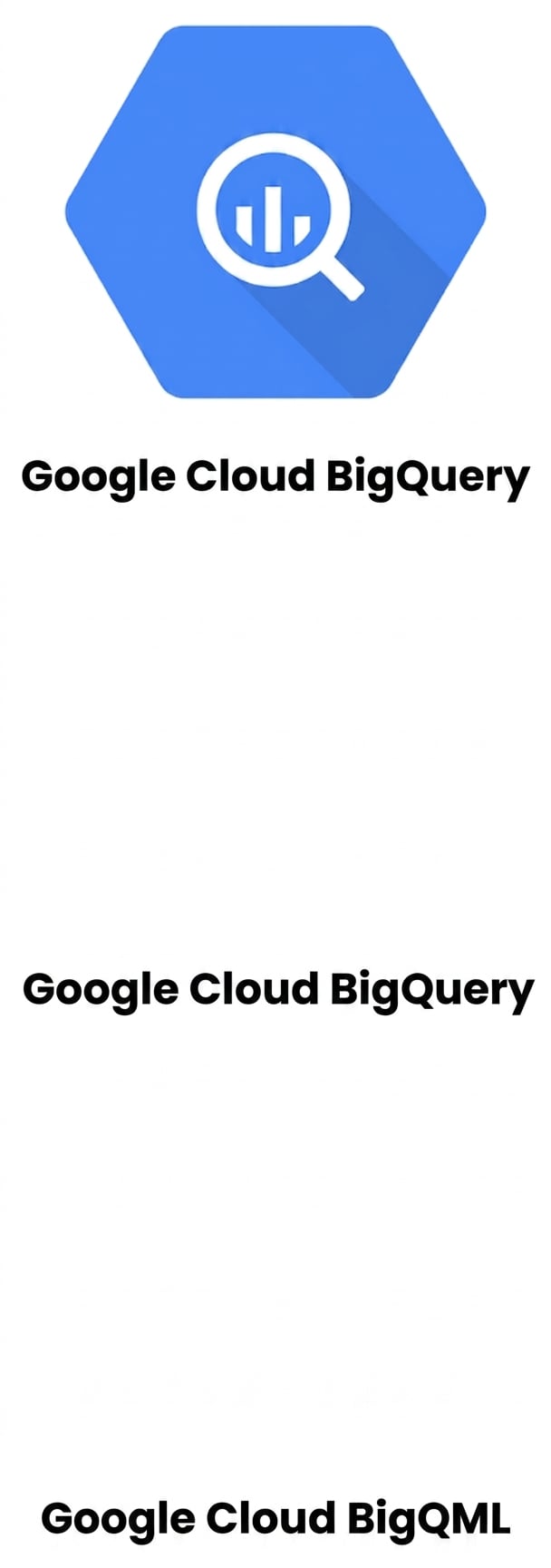 Logotipo de BigQuery