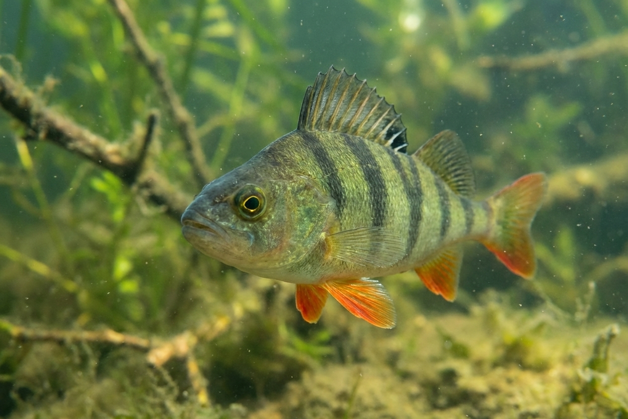 Perca europea, _Perca fluviatilis_