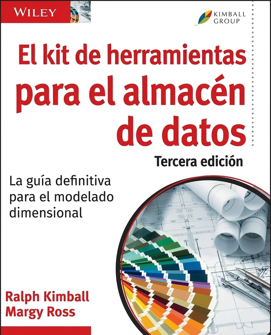 Portada del libro The Data Warehouse Toolkit, coescrito por Ralph Kimball