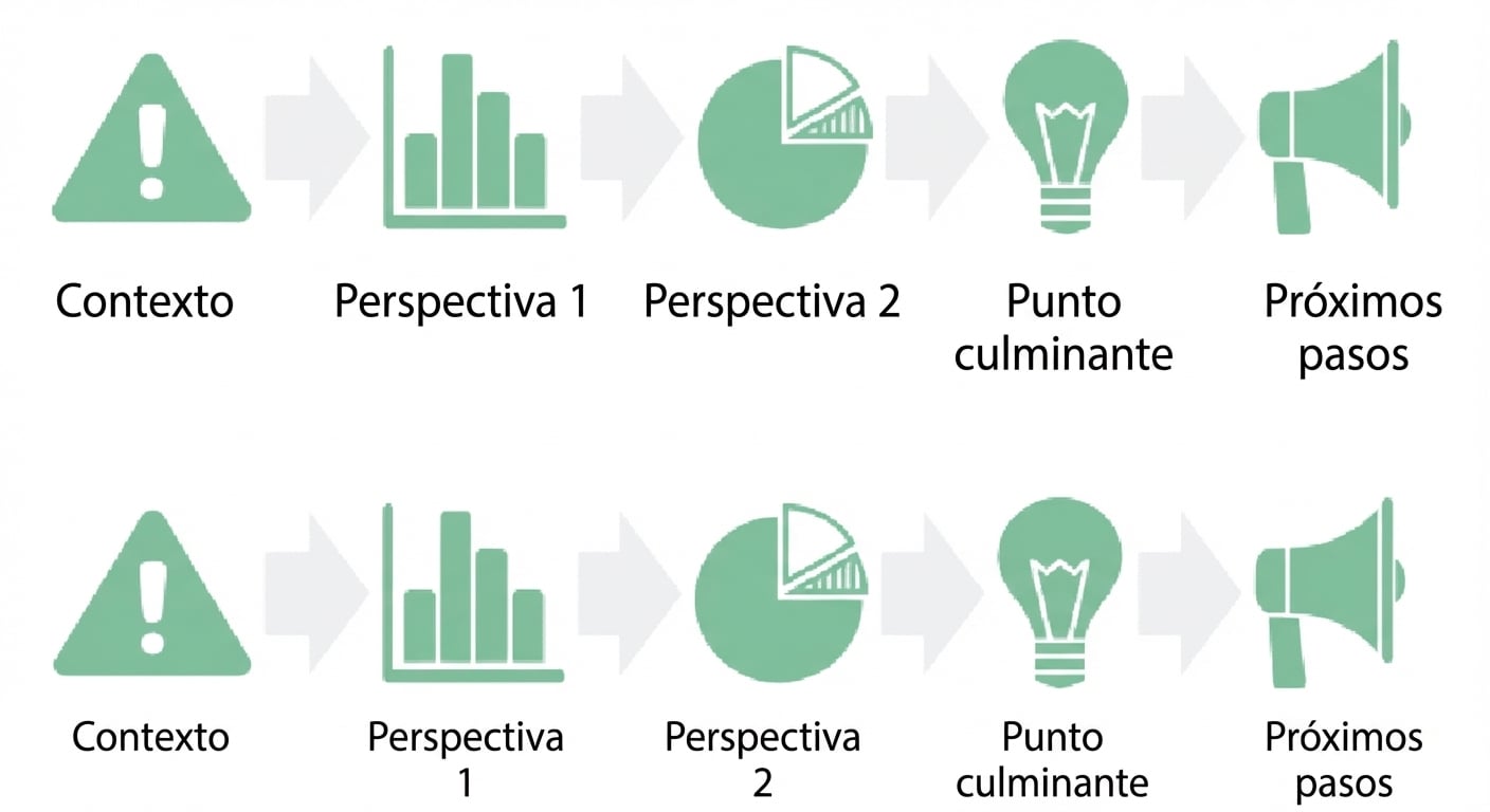 clímax pasando a próximos pasos