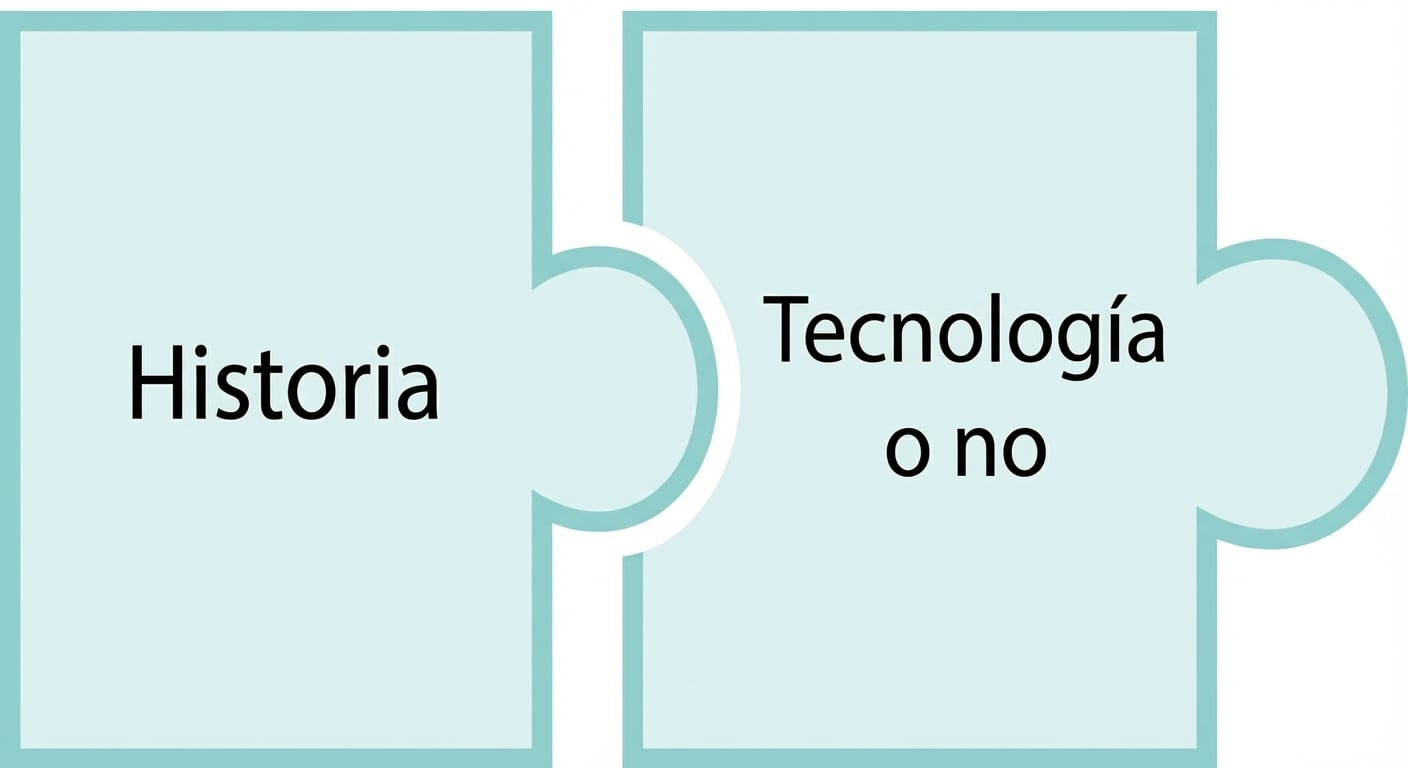 pieza de rompecabezas con la palabra tecnotech