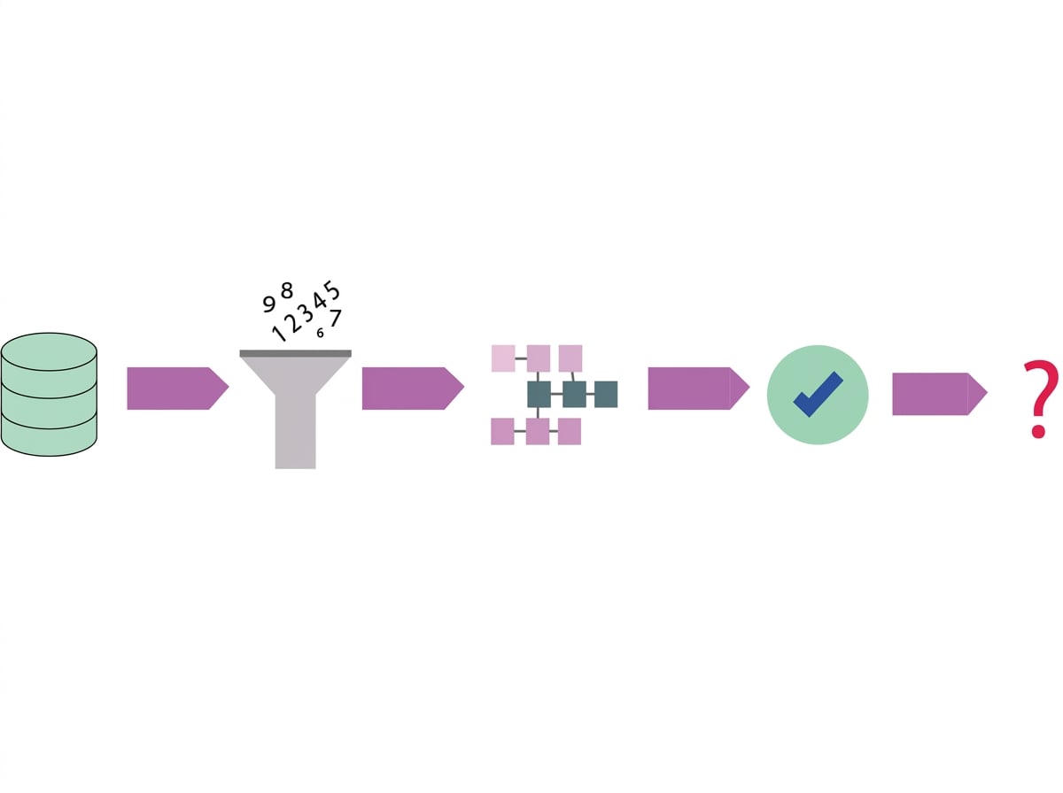esquema con pasos del proceso de ciencia de datos