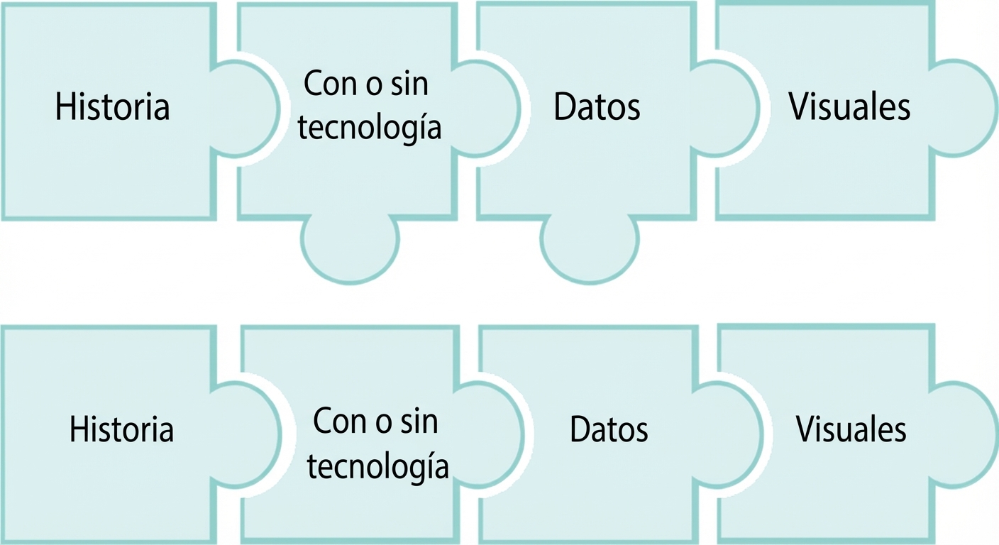 pieza de rompecabezas con la palabra visualización