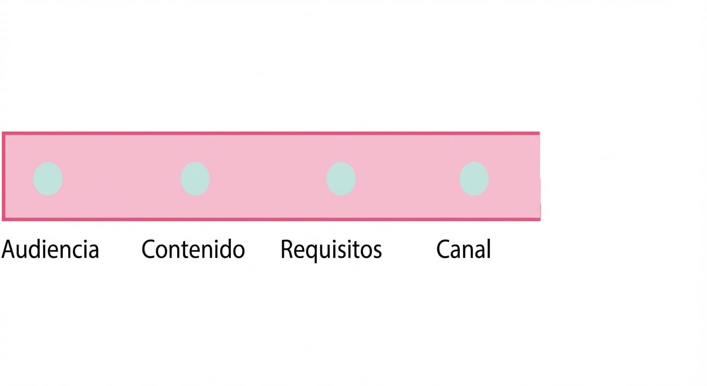 Un círculo con la palabra canal