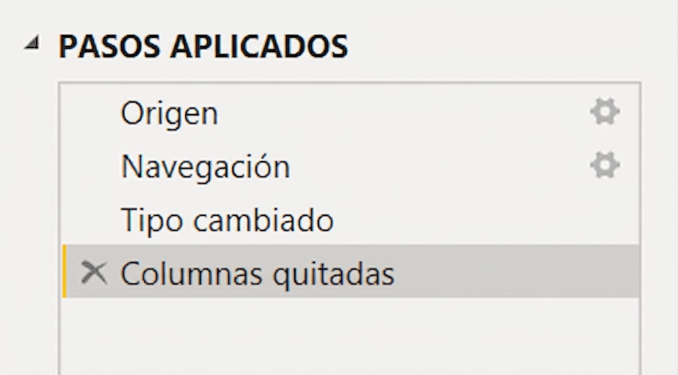 Captura del icono Close & Apply en Power Query, que cierra el editor y aplica las transformaciones para analizarlas en PowerBI.