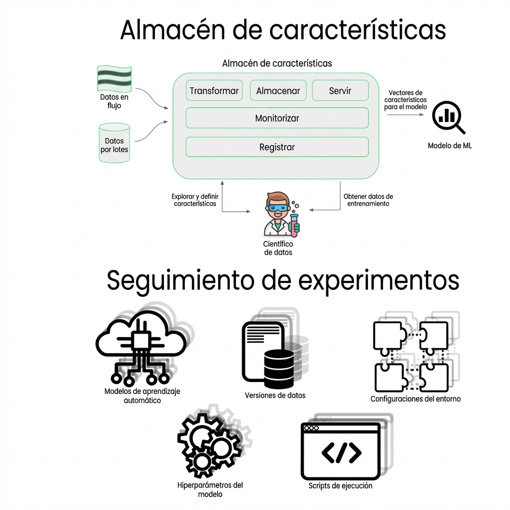 Fase de desarrollo: seguimiento de experimentos