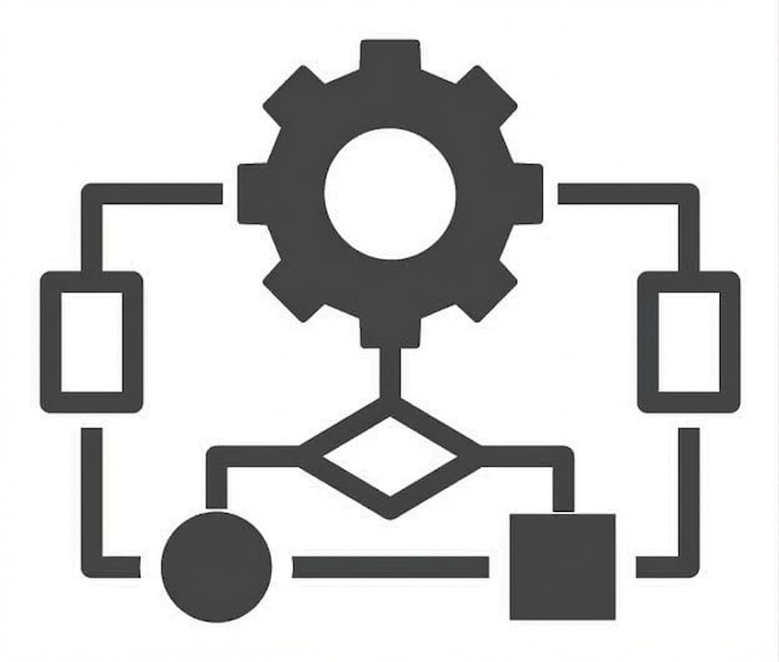 Una imagen esquemática del diseño de un algoritmo.
