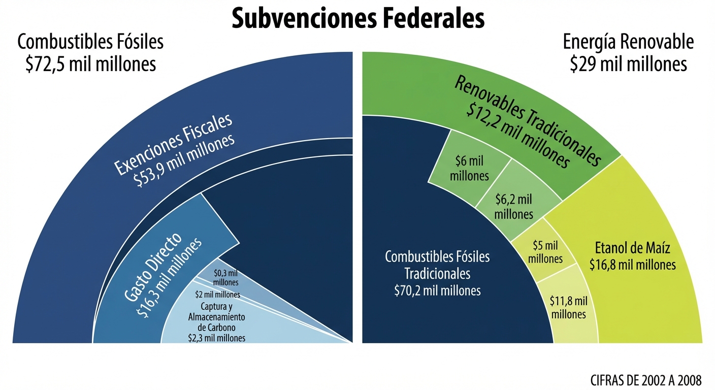 Un gráfico circular muestra etiquetas innecesarias y colores apagados que no comunican nada al espectador