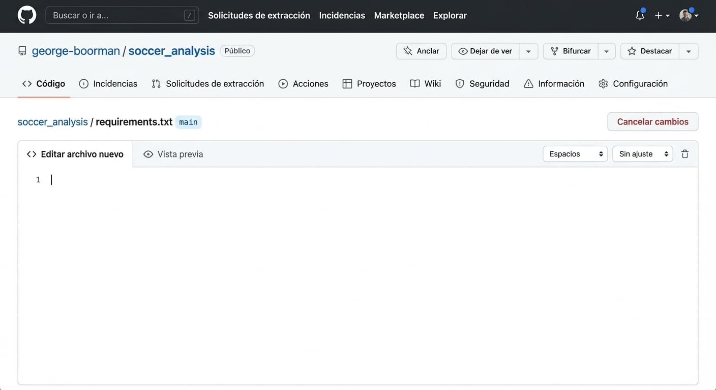 nombrar el archivo como requirements-dot-txt