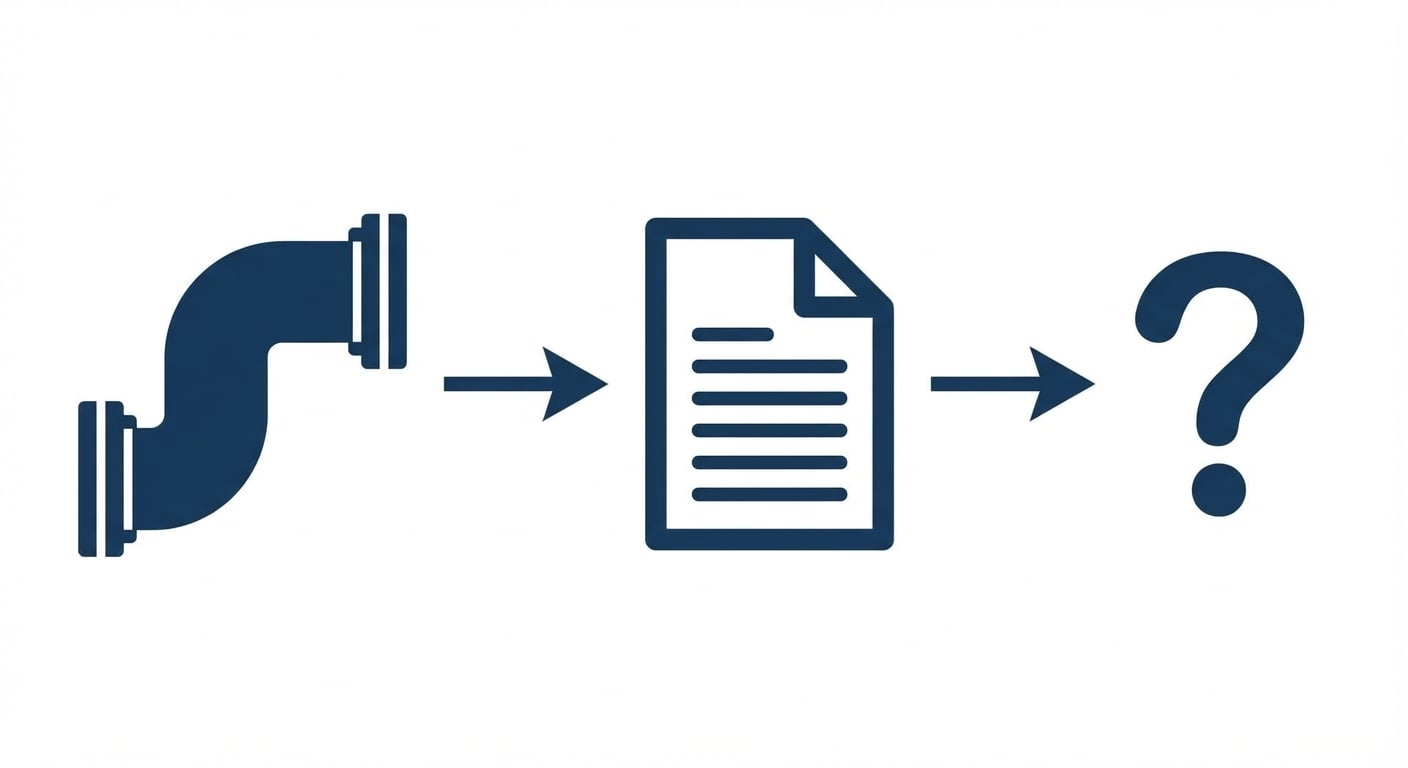 Flujo de registro para una canalización de datos.