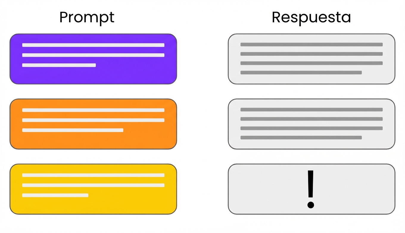Una conversación entre el usuario y ChatGPT en la que el contexto cambia con el tiempo.